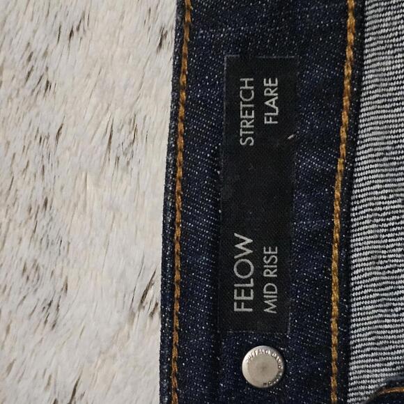 Buffalo David Bitton Felow Mid Rise Stretch Flare Jeans Size 26 - Picture 12 of 12